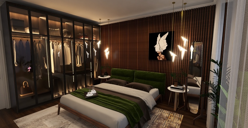 Badroom Lovers 3d design renderings