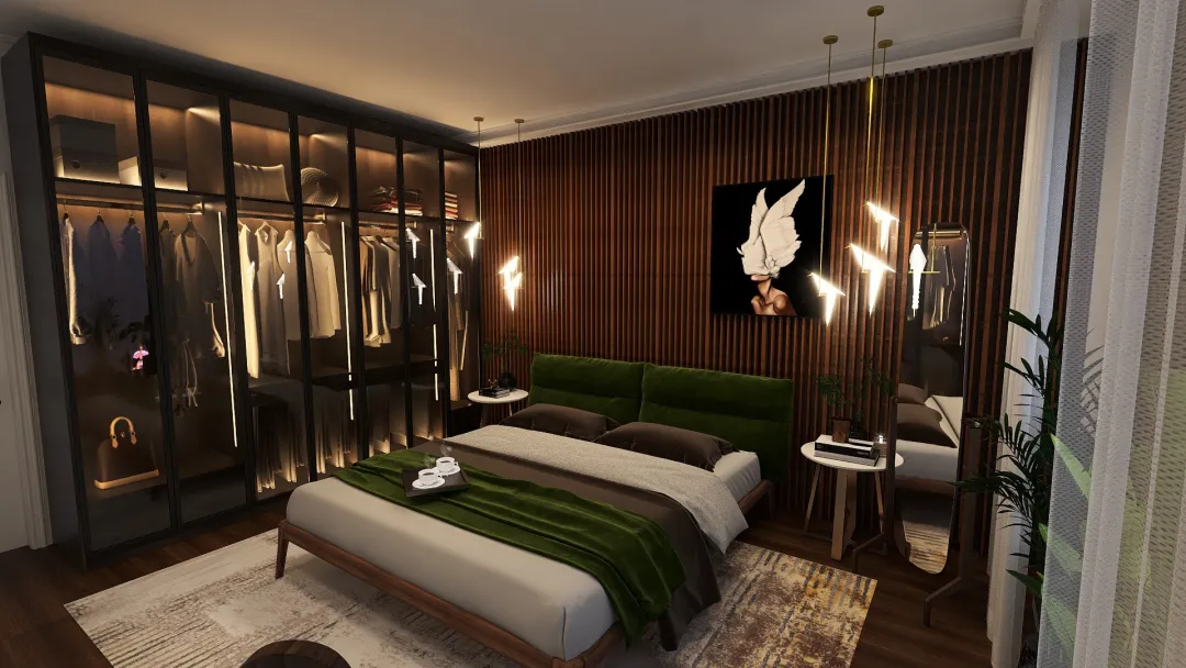 Badroom Lovers 3d design renderings
