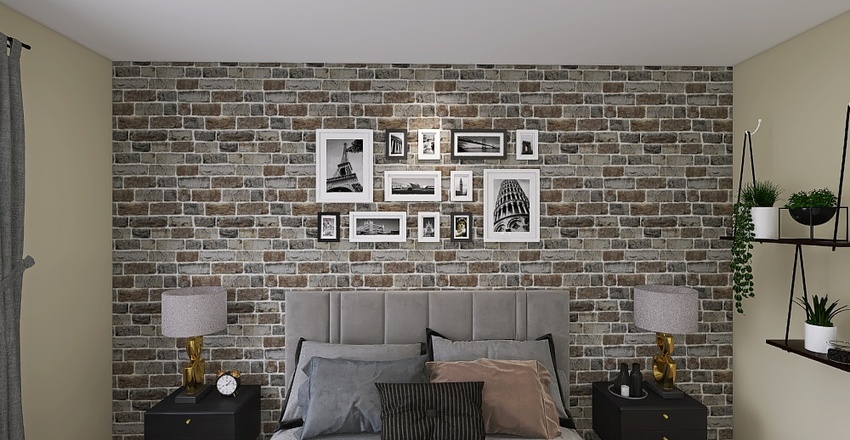 Master Bedroom 3d design renderings