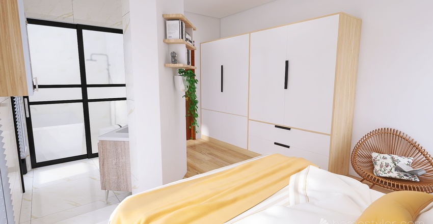 Master Bedroom 3d design renderings