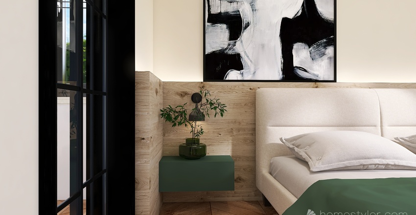 Master Bedroom 3d design renderings