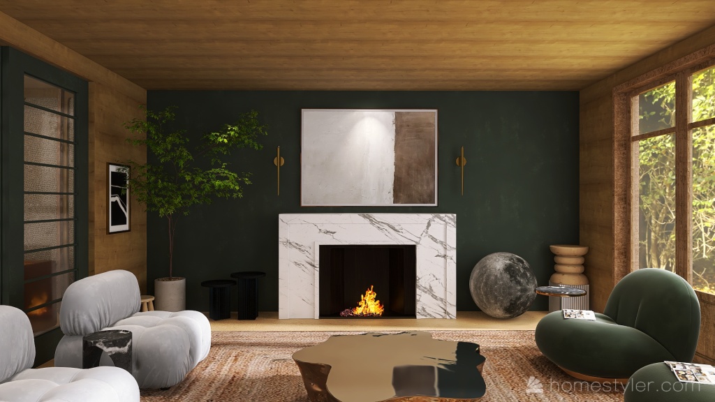 California Home 3d design renderings