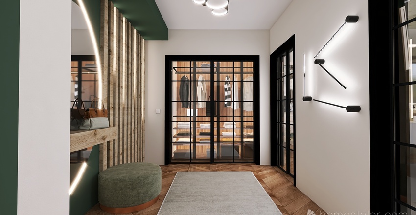 Hallway 3d design renderings