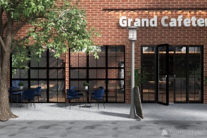 GRAND CAFETERIA Design Rendering