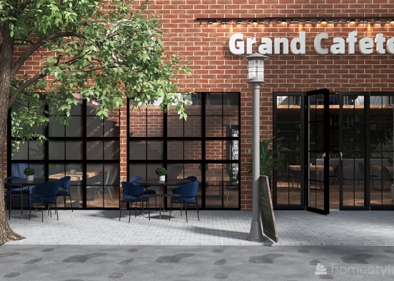 GRAND CAFETERIA Design Rendering