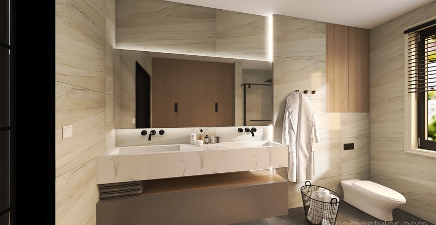 Bathroom 3d design renderings