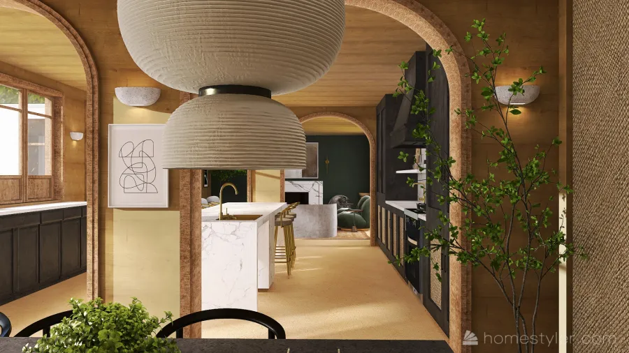California Home 3d design renderings