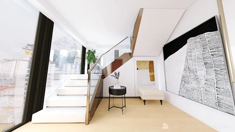 Stairwell1 3d design renderings