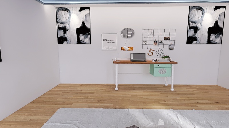 #HSDA2021Residential-Fancy Multi-Dimensional Room 3d design renderings