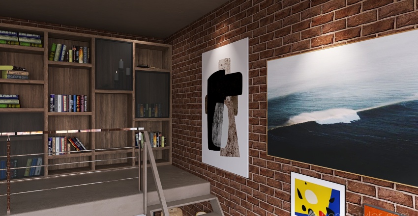 Little trifth shop 3d design renderings