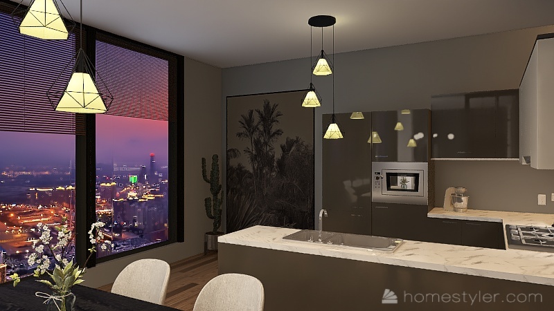 ny loft 3d design renderings