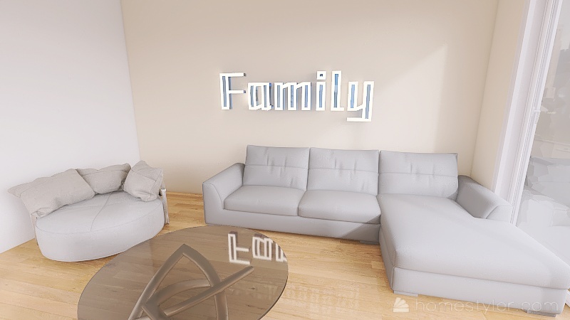 #T-ShapedContest - Family Themed 3d design renderings