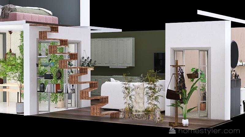 Small Herbology Cottage 3d design picture 59.06