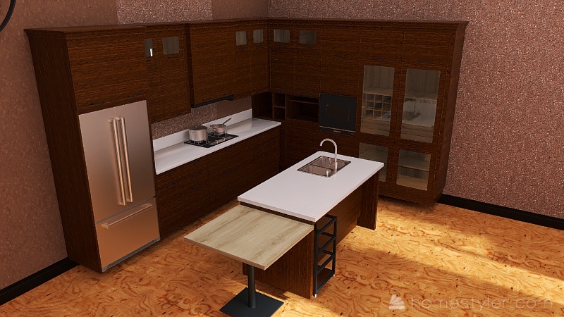 Copy of #HSDA2021Residential my living room 3d design renderings