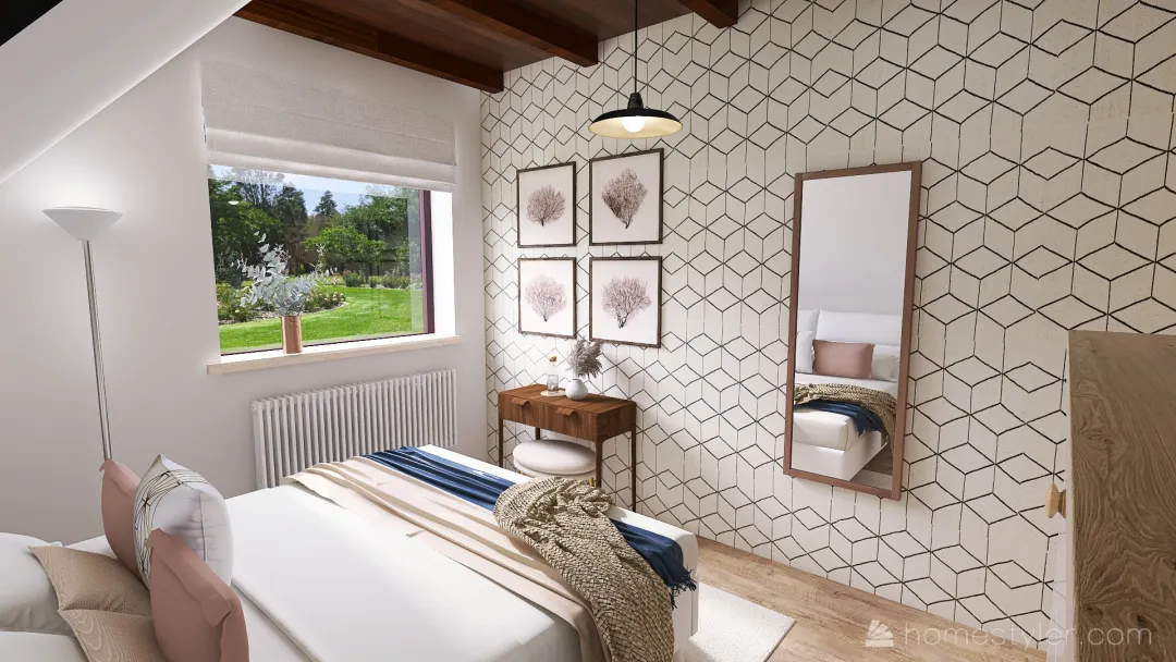 Guest bedroom 1 3d design renderings