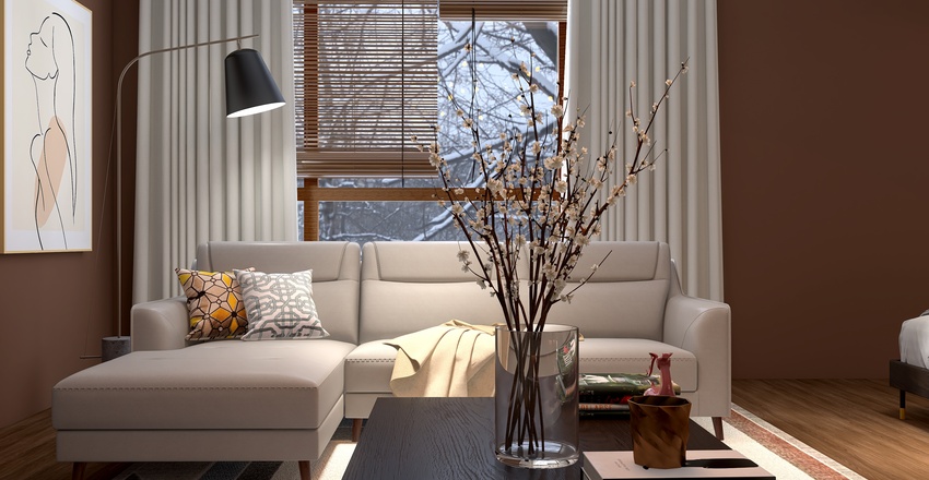Master Bedroom 3d design renderings
