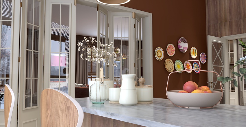 Kitchen 3d design renderings