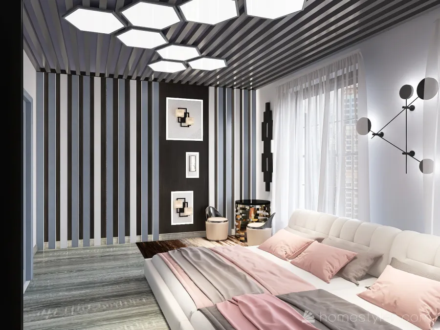гостевая спальня 3d design renderings