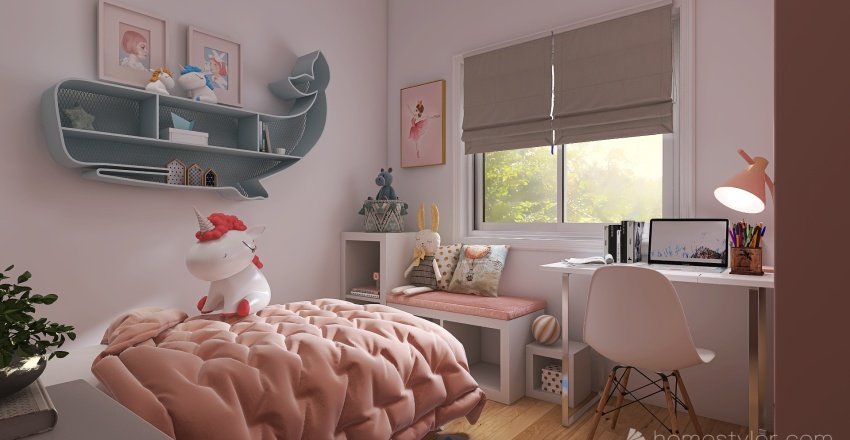 Elisabet bedroom 3d design renderings
