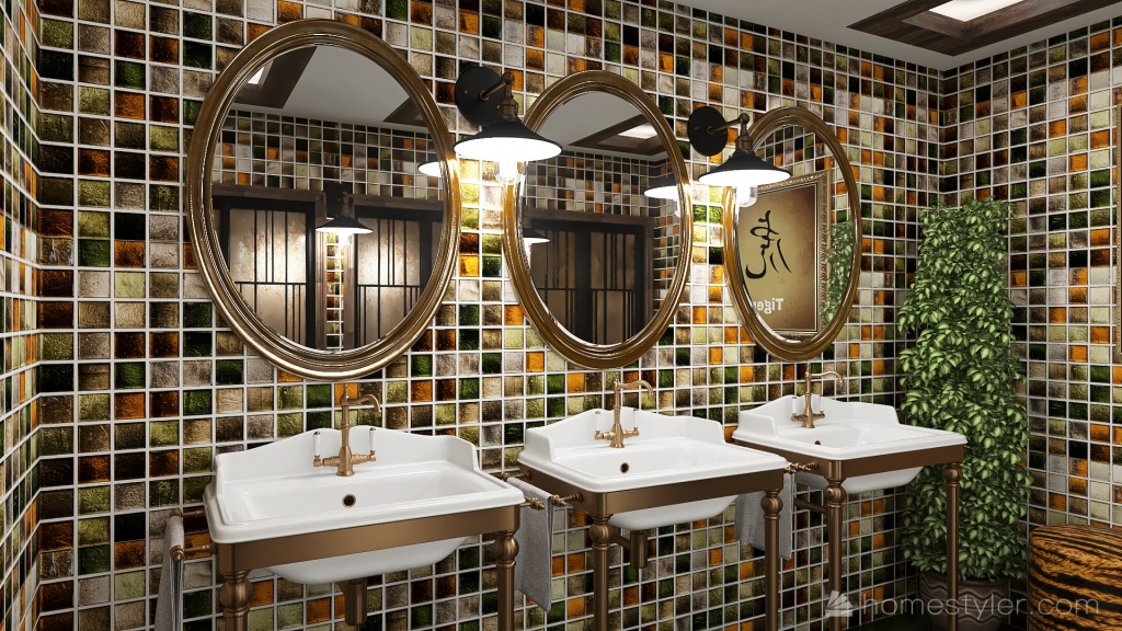 Bathroom4 3d design renderings