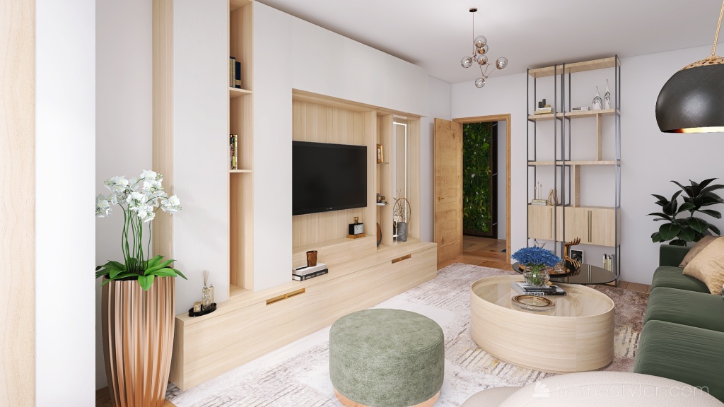 Ap.17. Living Room 3d design renderings