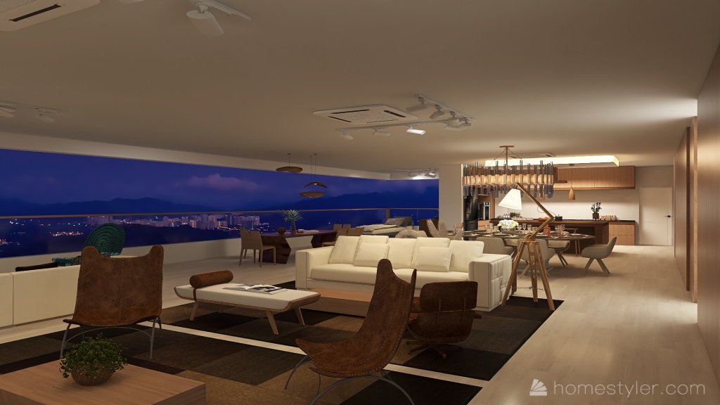 Apartamento MW 3d design renderings