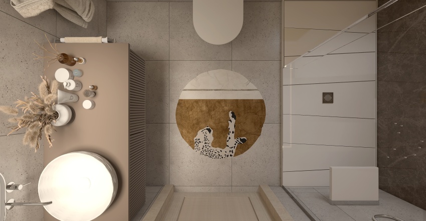 #TShapedContest- Pequeño apartamento 3d design renderings