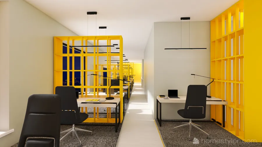 GRAPHIC OFFICE 3d design renderings