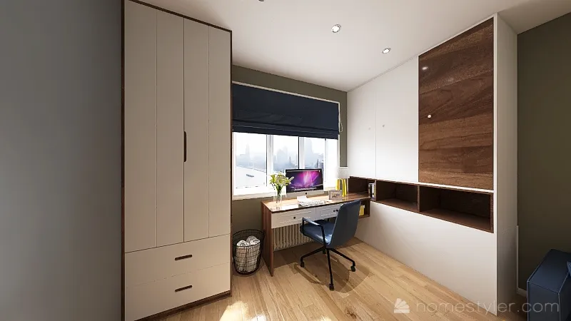 Комната для подростка 3d design renderings