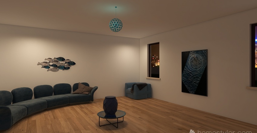 #HSDA2021Residential-Big home-Modern 3d design renderings