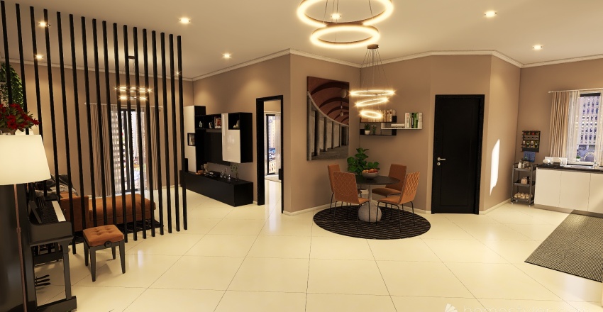 Couple Apartment 3d design renderings