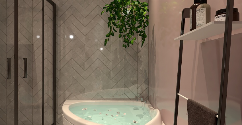 Casa de banho 3d design renderings