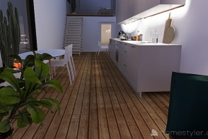 Spacious Tiny Home Design Rendering