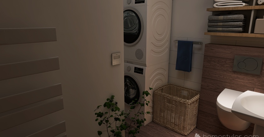 Koupelna 2 3d design renderings