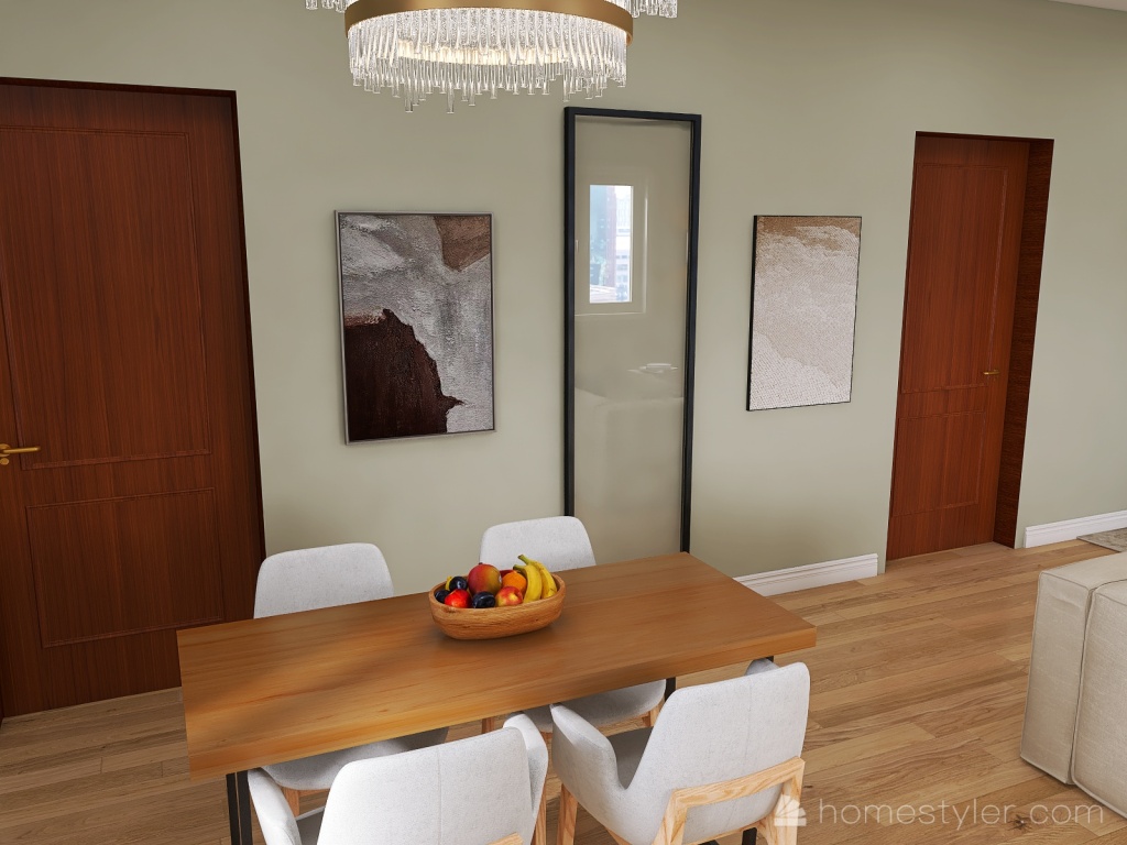 Common Room 3d design renderings