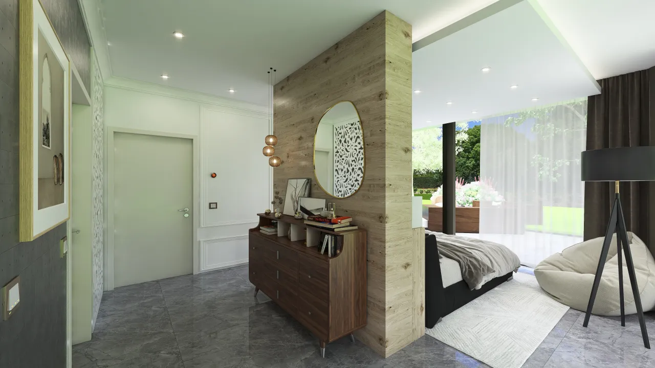 Modern MasterBedroom 3d design renderings