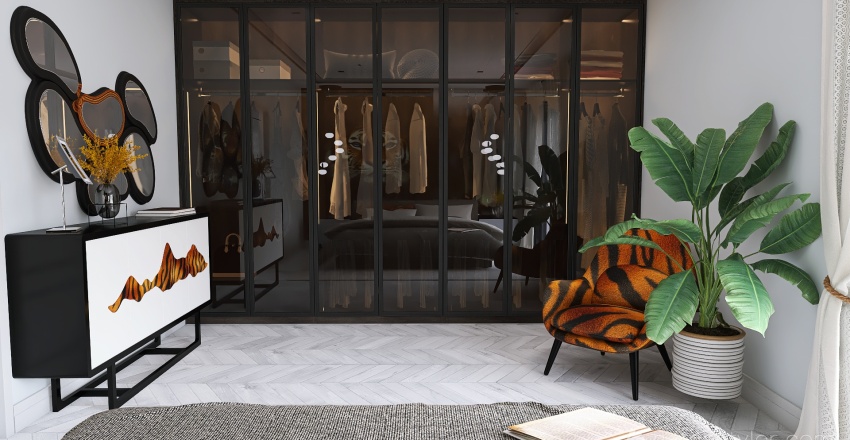 #T-ShapedContest  Tiger House 3d design renderings