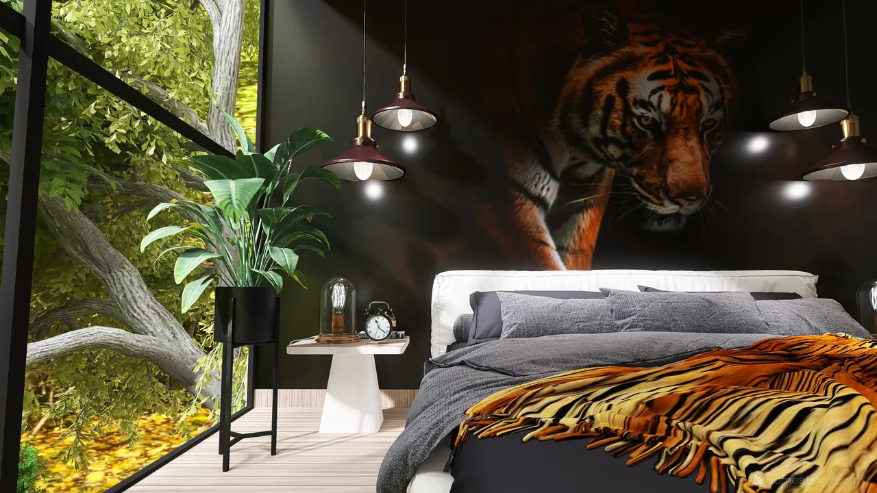 #TShapedContest -T is for Tiger 3d design renderings