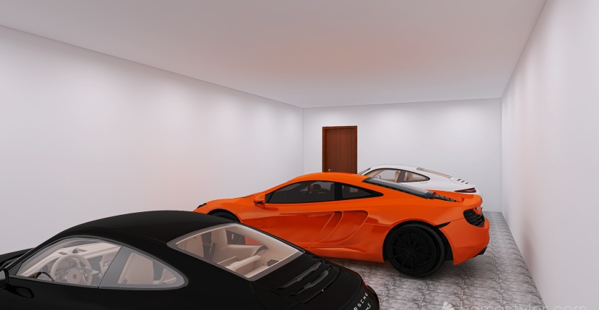 3 Car Garage 3d design renderings