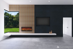 Zenk Fireplace Concept 2 Design Rendering