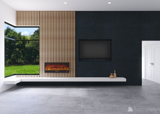 Zenk Fireplace Concept 2 Design Rendering