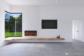 Zenk Fireplace Concept 4 Design Rendering
