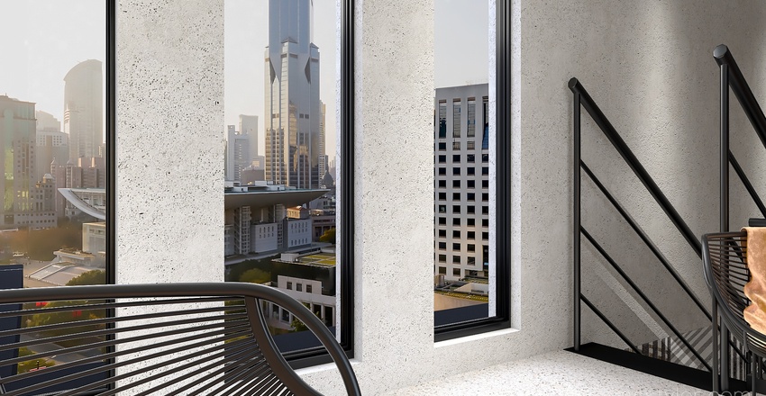 Stairwell 3d design renderings