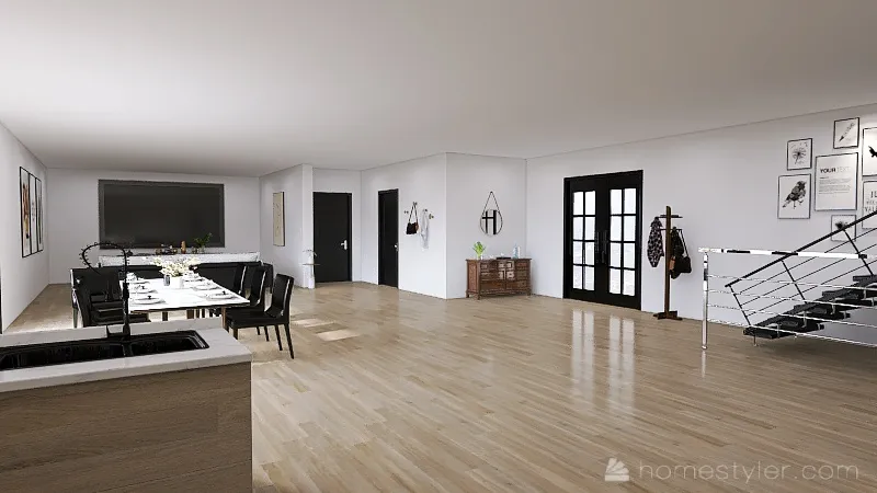 2 Story Home 3d design renderings
