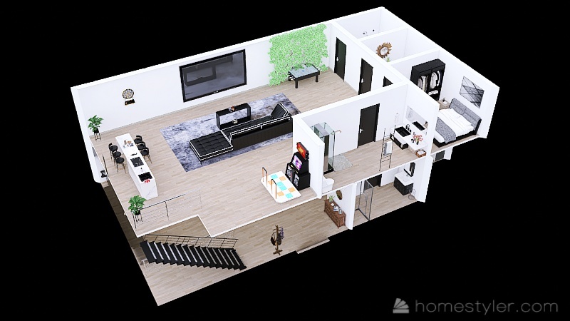2 Story Home 3d design picture 296.63