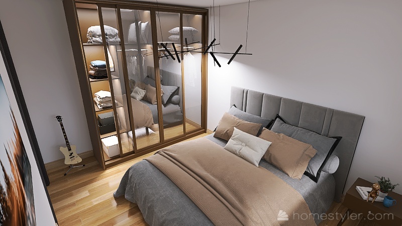 Arthur's apartment 3d design renderings