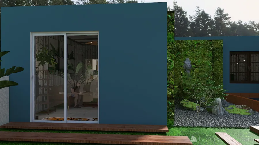 #T-ShapedContest -nada house 3d design renderings