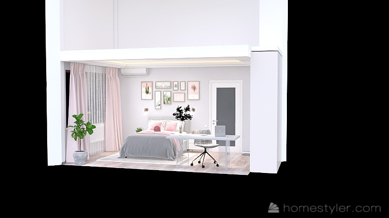 Copy of bedroom by N. Sidorova 3d design picture 35.92