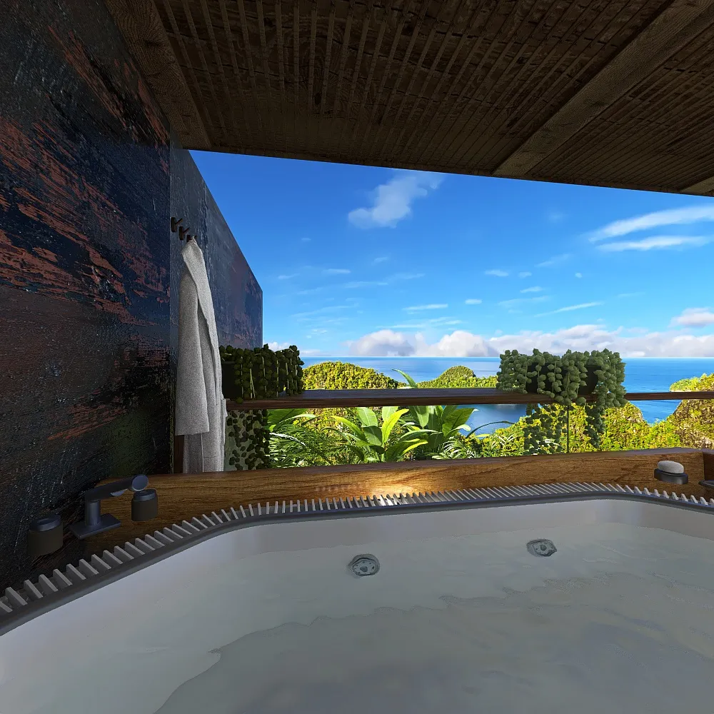 #T-ShapedContest-Paradise retreat 3d design renderings