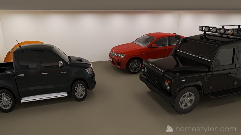 Parking/Courtyard 3d design renderings